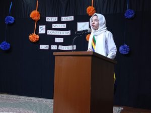 English Speech Competition at Maktab
