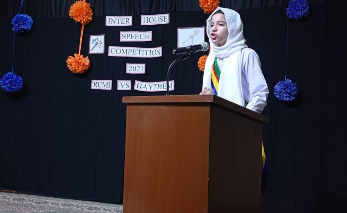 English Speech Competition at Maktab